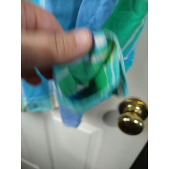 Prides Landing Woman L Shirt Plaid Button Collared Pocket Long Button Sleeve - Picture 9 of 10